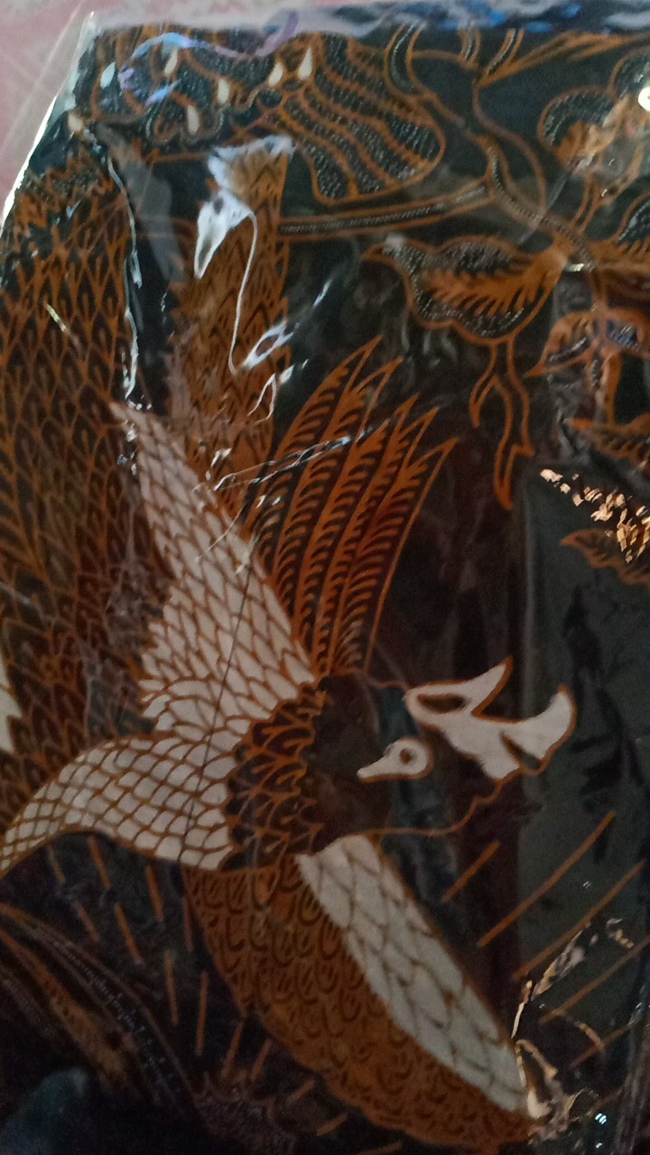 Elang Sogan Kemeja Batik Pria Full Furing Bahan Katun Primisima