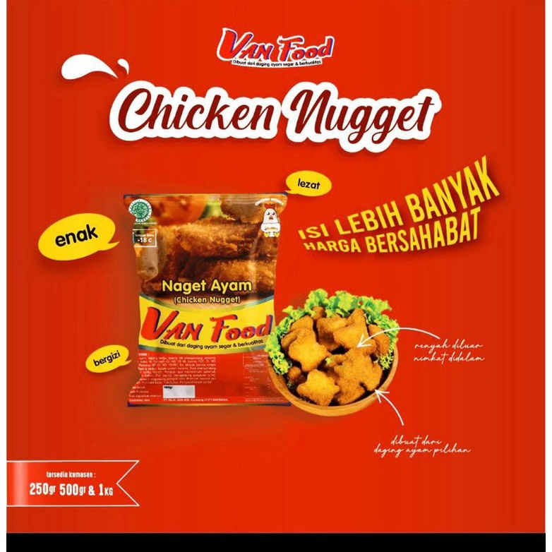 Nugget van food 1 kg