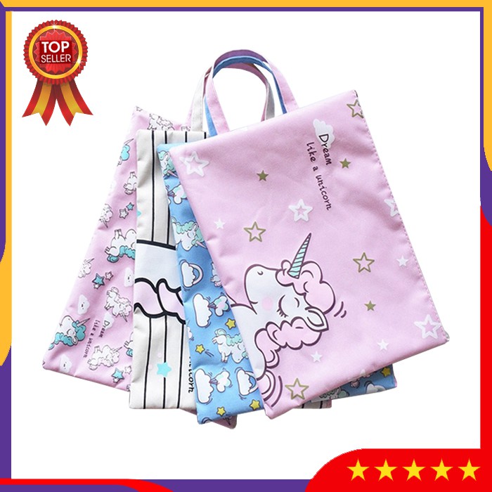 

MJ22 Storage Pouch Dompet Pensil Tempat Alat Tulis A4 Stationery File Folder Oragnizer Map