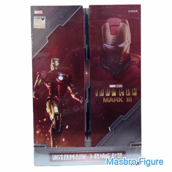 Zd Toys Iron Man Hall Of Armor Bundling Set Mark 3 Mk III