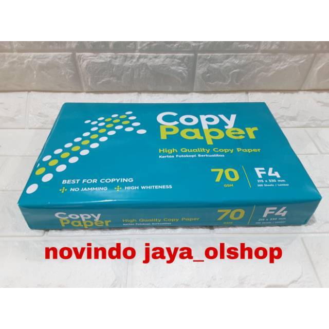 

Kertas HVS F4 70gr copy paper