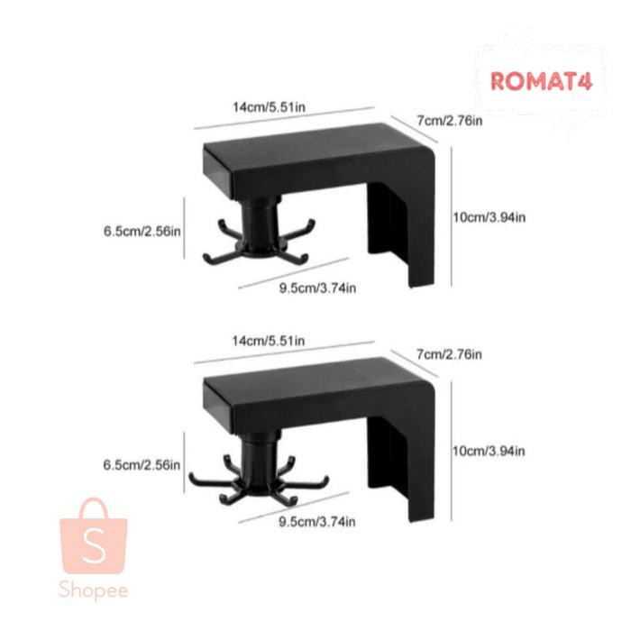 SPATULA DAN SUTIL STA2L722 KAIT HOLDER RAK IRUS CENTONG SODET TEMPEL GANTUNG