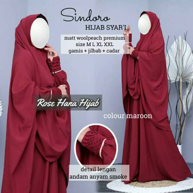 Gamis syar'i sindoro