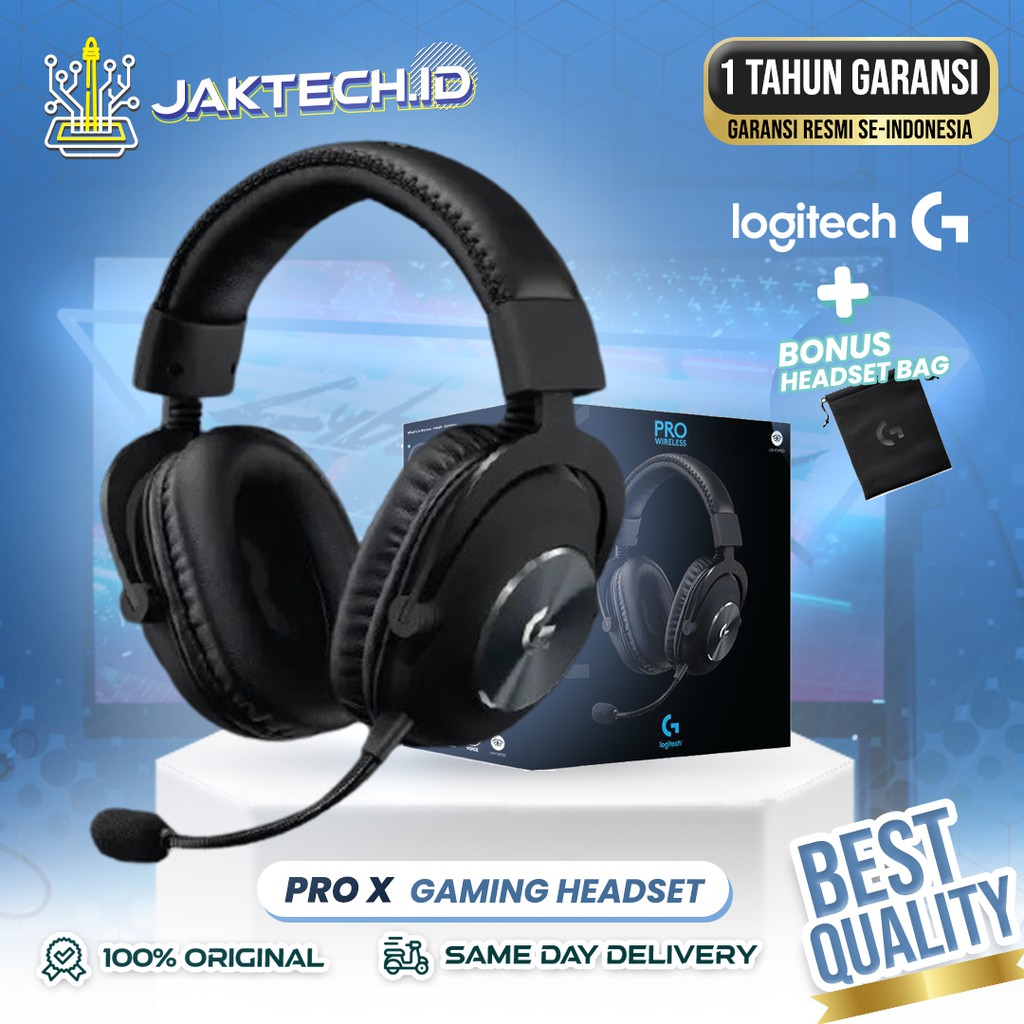 Logitech Pro X Headset Gaming Esport ORIGINAL DAN GARANSI