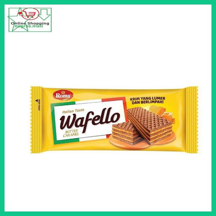 

U79Iytut- Wafello Butter Caramel Promo 10 Pcs @20.5 Gr Ae5Wrf4-