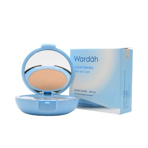 cod Bedak Wardah TWC Lightening Powder Foundation Light Feel terlaris