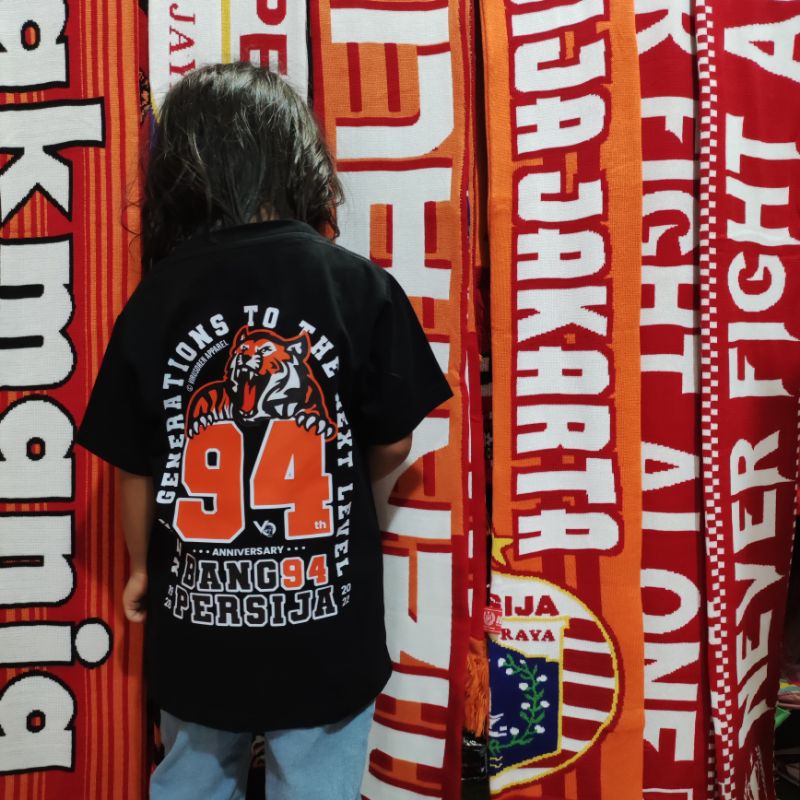 KAOS 94TAHUN PERSIJA KIDS | TSHIRT HUT PERSIJA KE 94TAHUN
