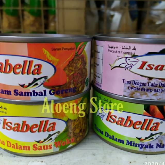 

Ikan tuna kaleng Isabella