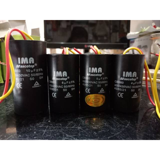Capasitor mesin cuci