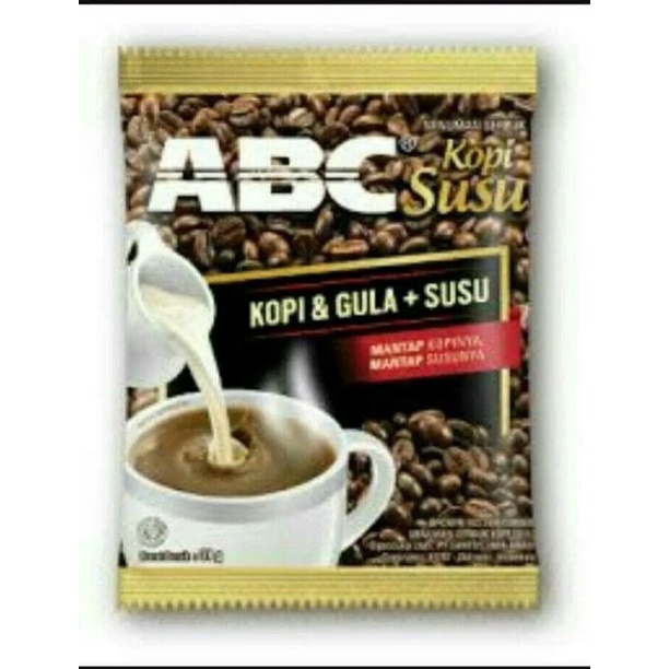 

Kopi ABC susu renteng 10 sachet