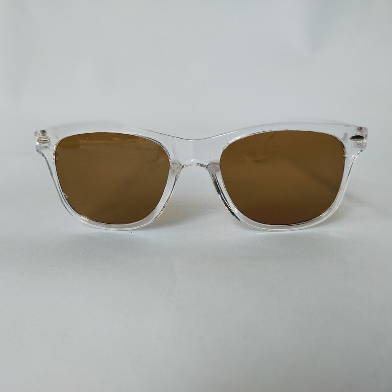 Kacamata sporty  lensa warna coklat