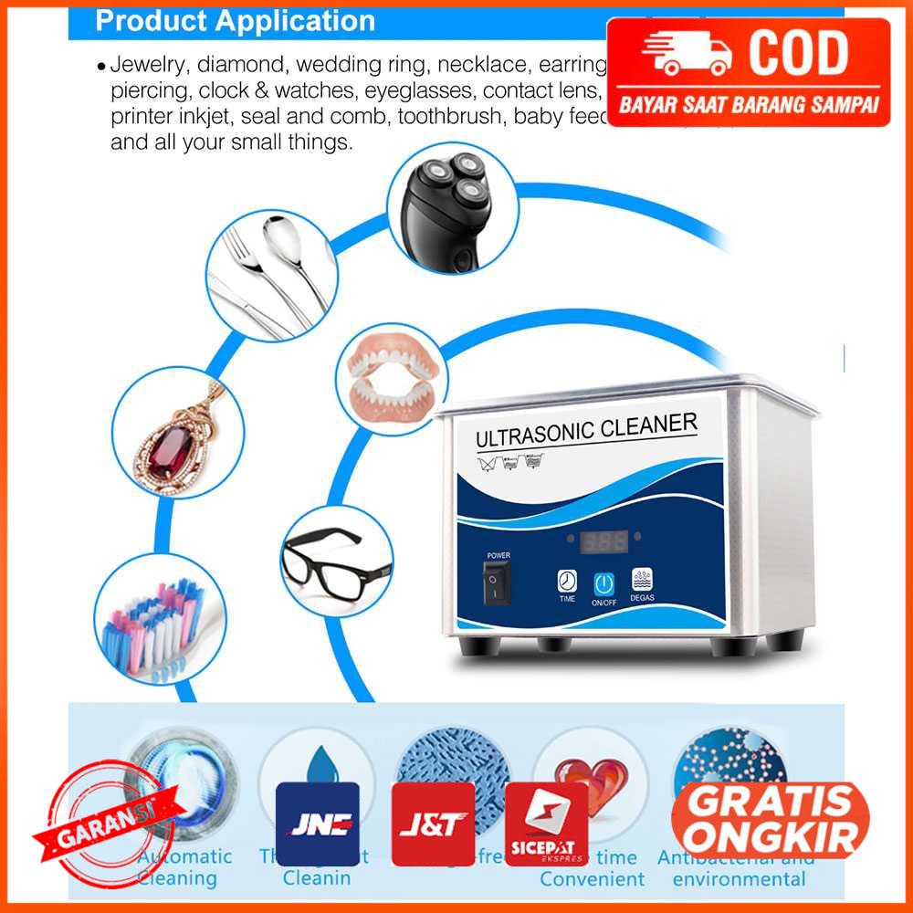 Mesin Pembersih Perhiasan Ultrasonic Cleaner 35W