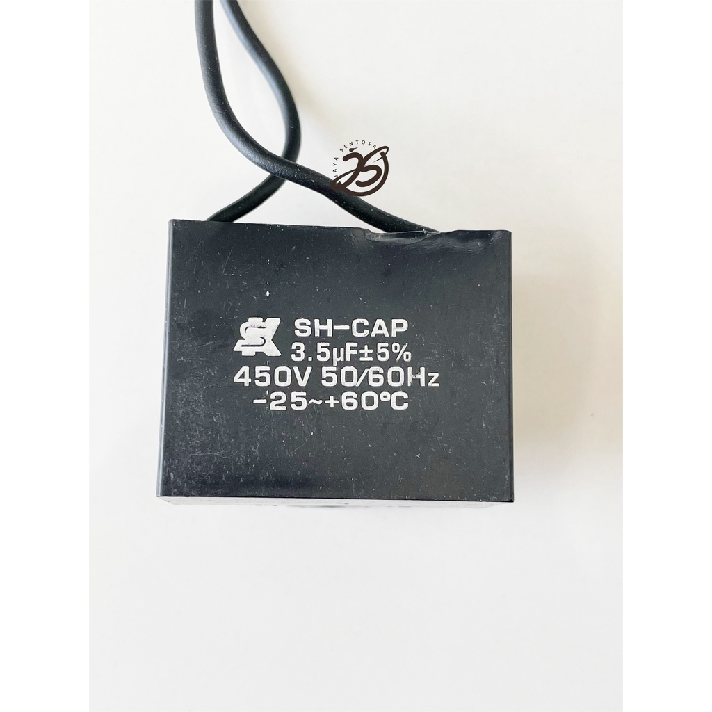 KAPASITOR KOTAK 3.5UF CAPACITOR KOTAK 3,5UF 450V AC KAPASITOR KIPAS ANGIN