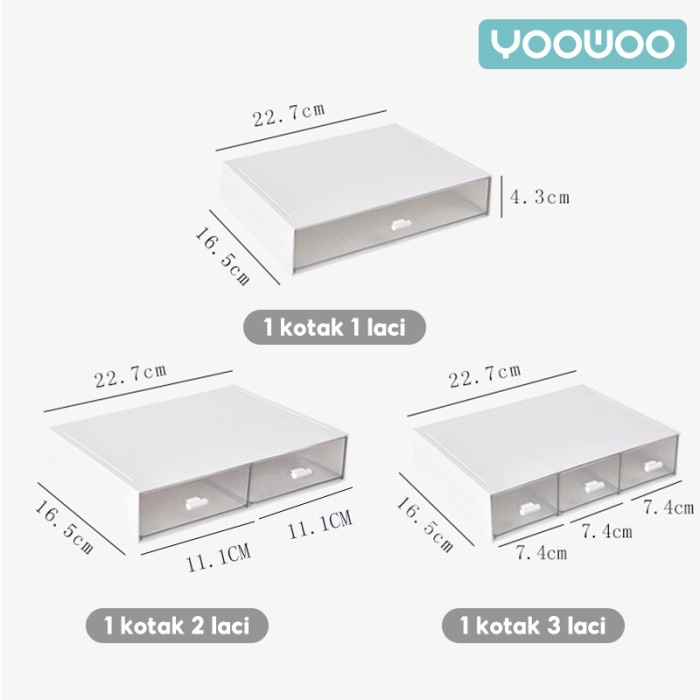 

Buruan Penyimpanan Kosmetik Tipe Laci / Kotak Pengorganisasian Alat Tulis Bagus
