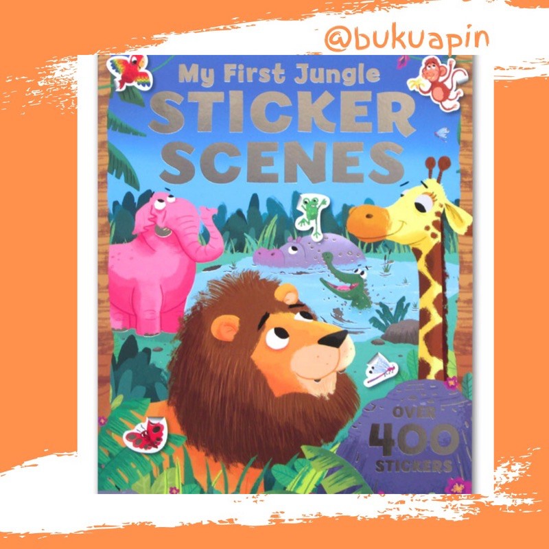My First JUNGLE Sticker Scenes Book with over 400 stickers
