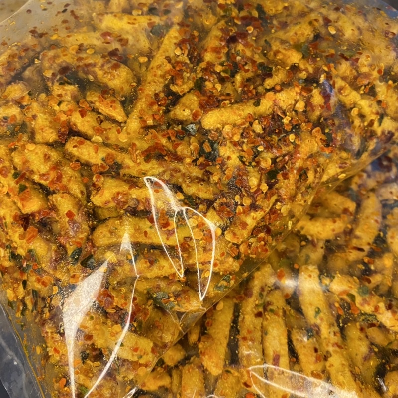 Basreng Viral pedas daun jeruk 1kg (Bakso goreng)-4