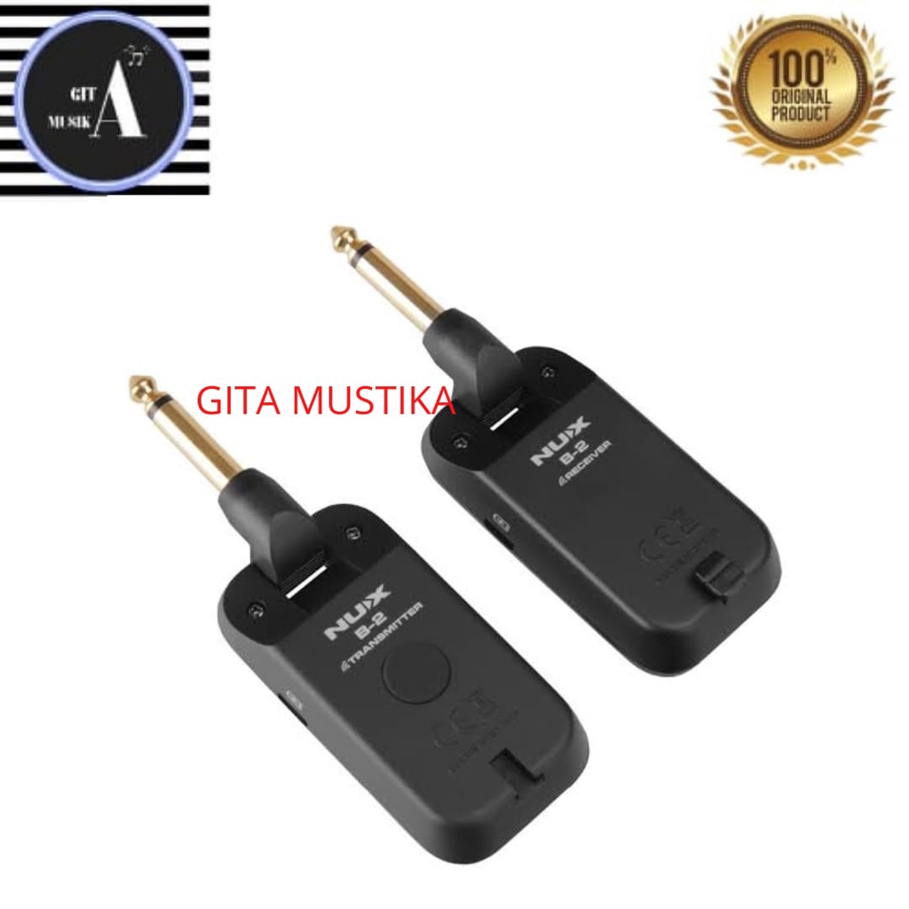 2.4 GHz Wireless Guitar System NUX B-2