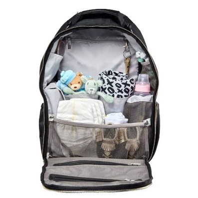 ITZY RITZY Boss Diaper Bag Backpack – Coffee &amp; Cream