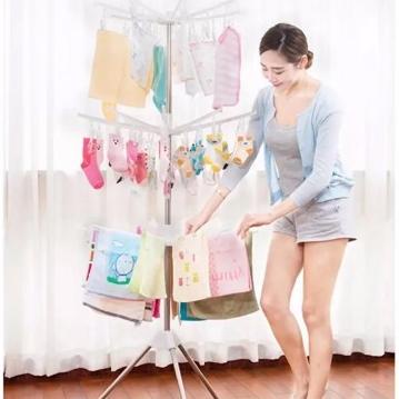 Bayi Handuk Susun Baju Baju Rak Jemuran Stainless Jemuran Tingkat 3 Li Cissantha