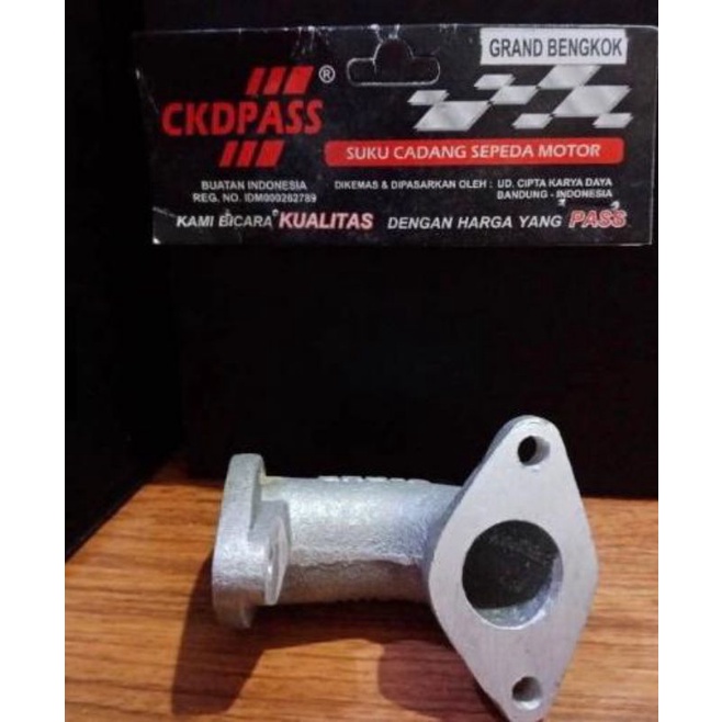 Jual Insulator Manipul Intake Bengkok Honda Supra Grand Prima Manifold