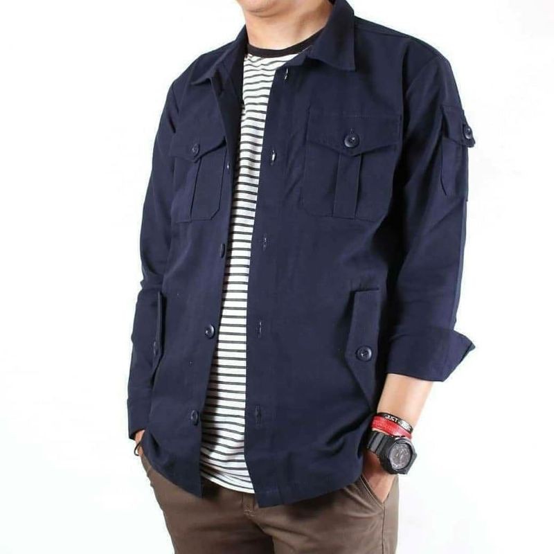 BUTTON JAKET || JAKET SEMI PARKA SK2 #BPJ