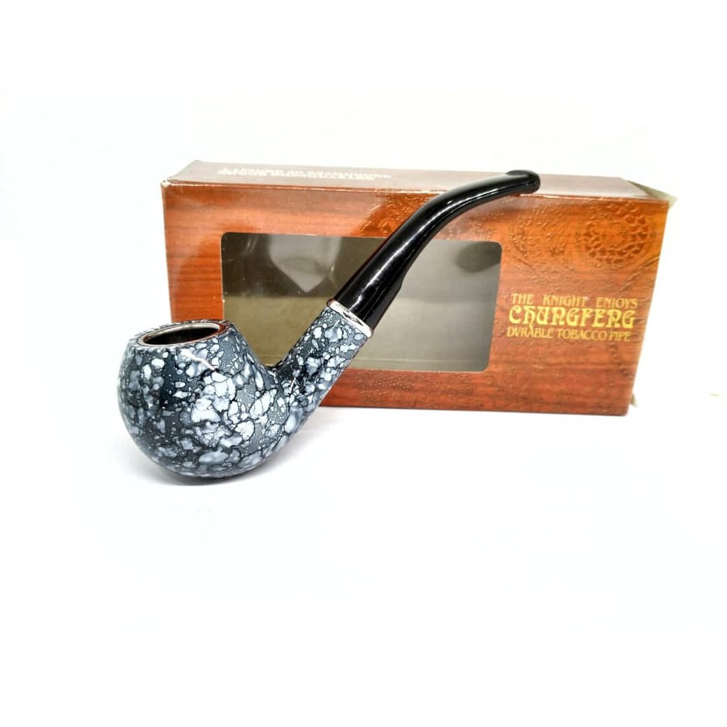 Terlaris CANGKLONG PIPA ROK0K TEMBAK4U CHUNG FENG 3733-2 PIPE CORAK KERAMIK Limited!