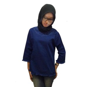 Blus | Blouse Denim Jean Nurul - Model 2