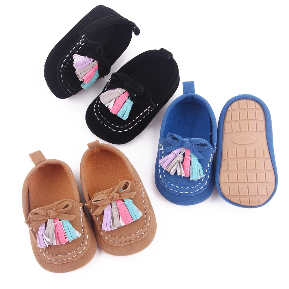 babyfit TASSEL prewalker anak bayi sepatu slip on antislip import mb-d18