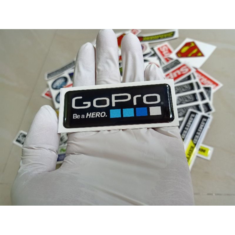 

Stiker timbul lentur Go Pro