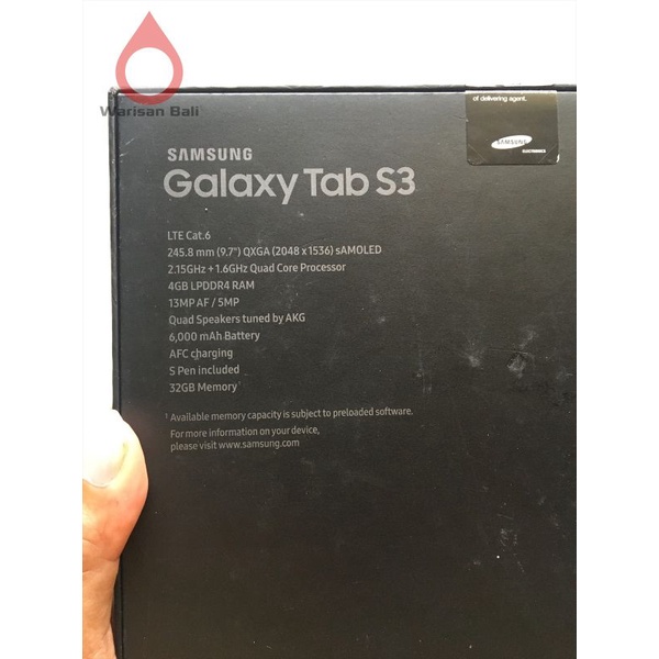 Samsung Tab S3 LTE+Wifi second original Tablet samsung-6