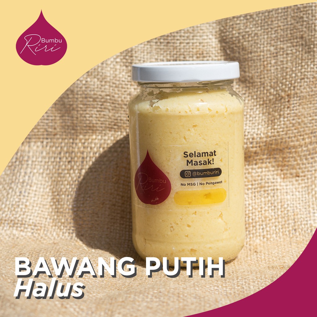 

ORIGINAL Baceman Bawang Putih Halus / Minced Garlic in Oil 250gr