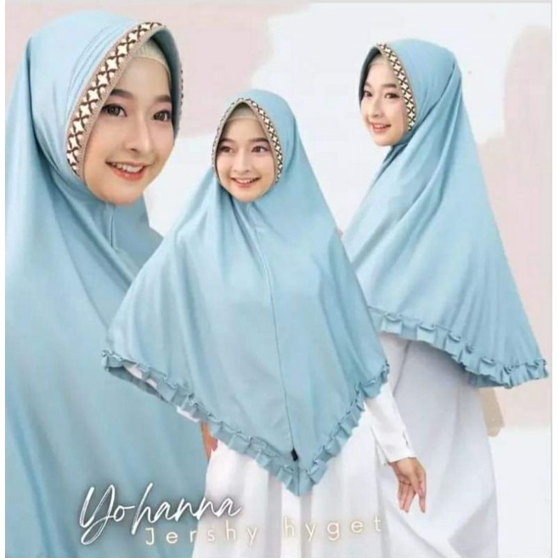 HIJAB/JILBAB INSTAN (JILBAB LANGSUNG) JERSEY BY AHFIL