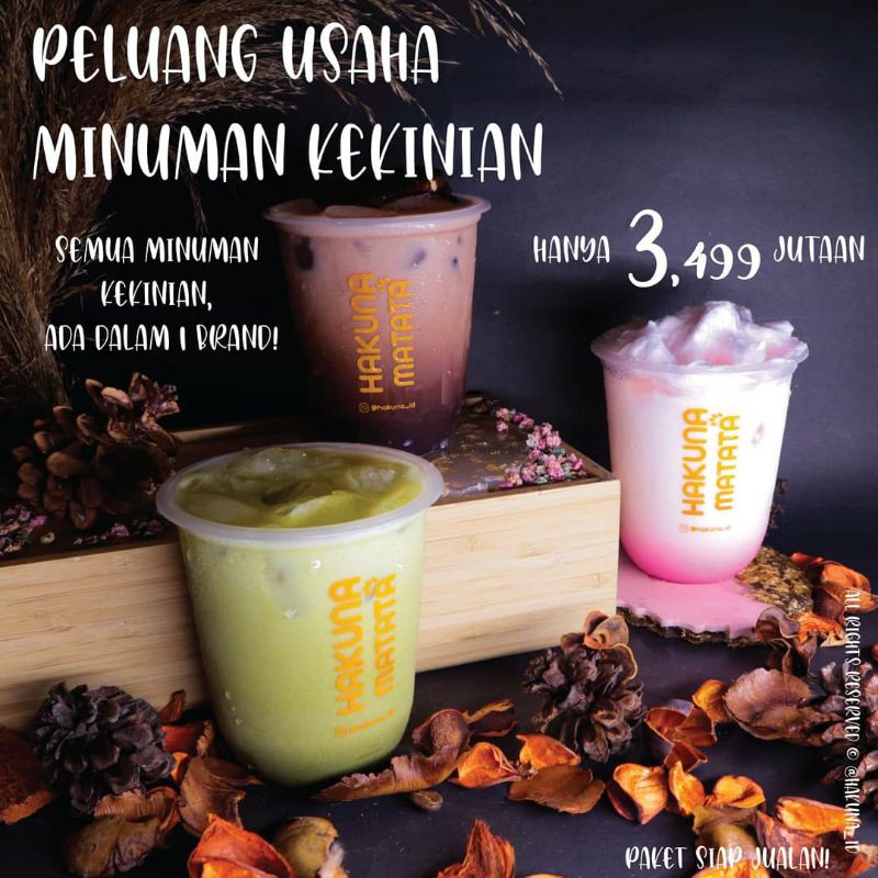 Paket Usaha Minuman Kekinian