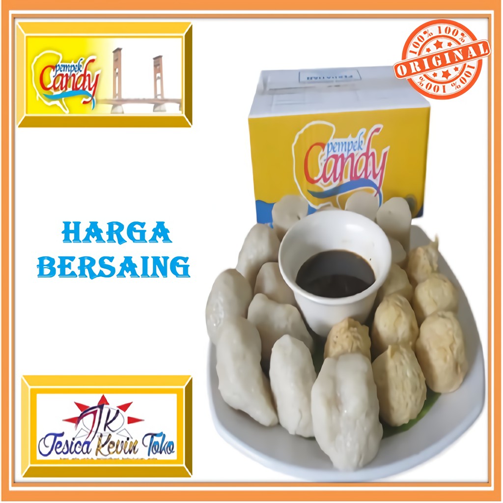 

Pempek Palembang / Pempek Candy Paket 37 pcs Kecil