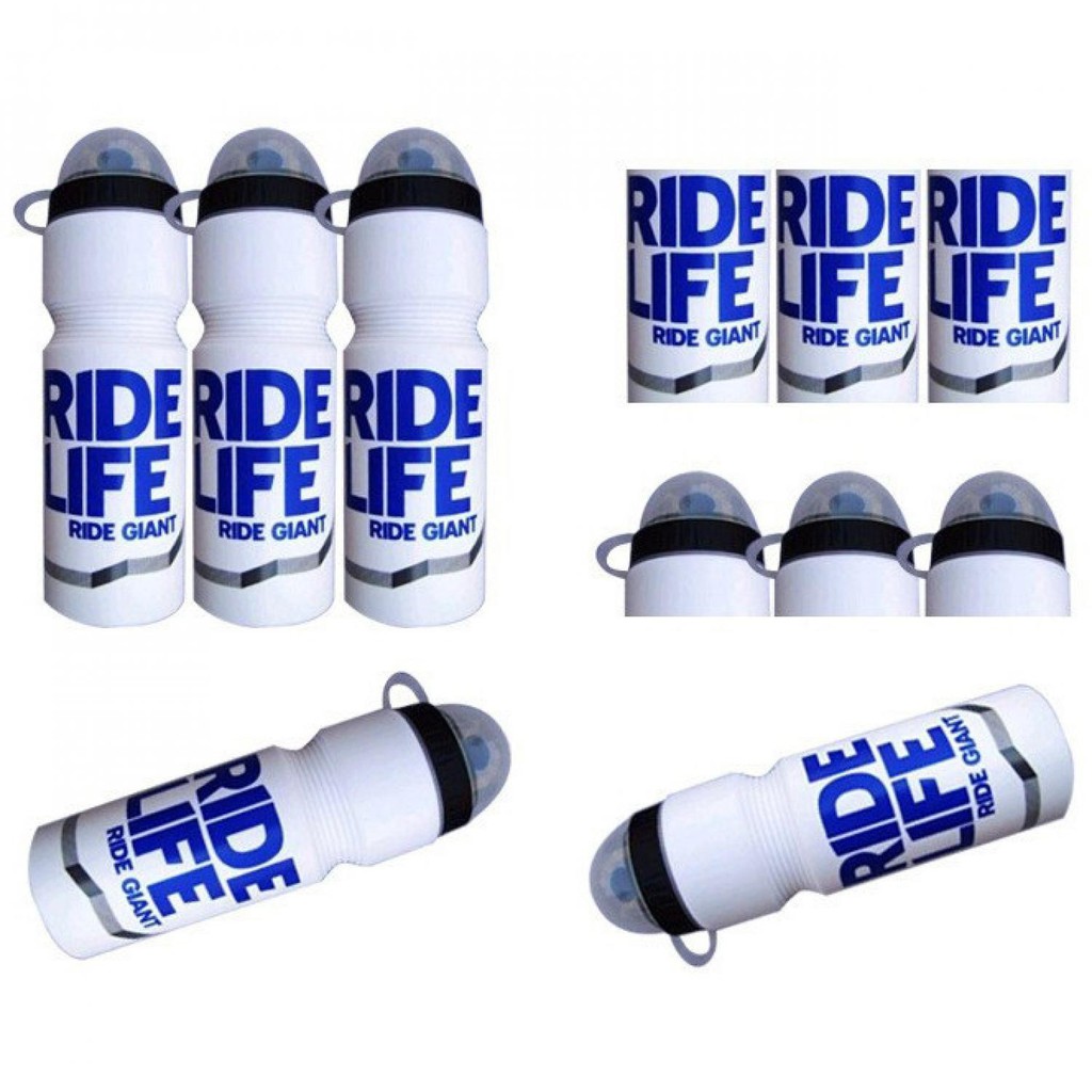 KR Botol Minum Olahraga Sepeda Ride Life Logo 750ml