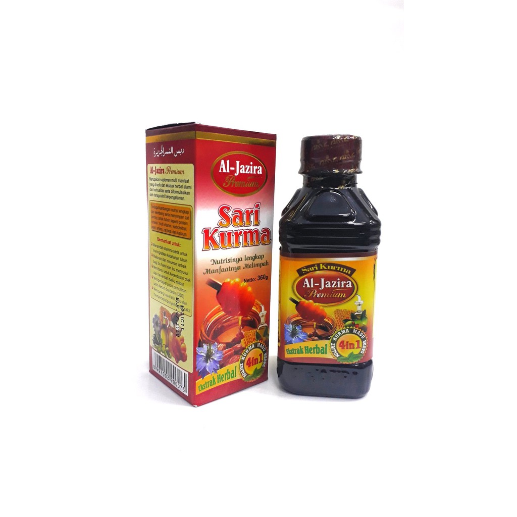 

Sari Kurma Al jazira premium 360gr - Manfaatnya melimpah