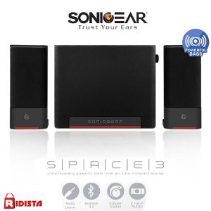 SONICGEAR SPACE 3 Speaker Bluetooth Aktif 2 1 Hi Fi