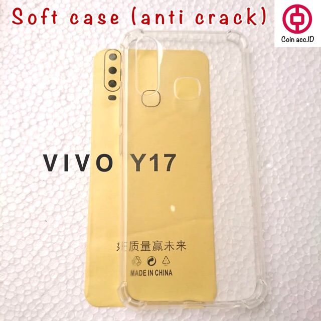 Softcase VIVO Y17 premium anti crack case