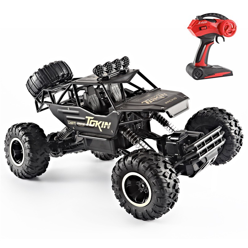 (ADA LAMPU) RC Rock Crawler Offroad Truck skala 1:12 Mobil Remote Control