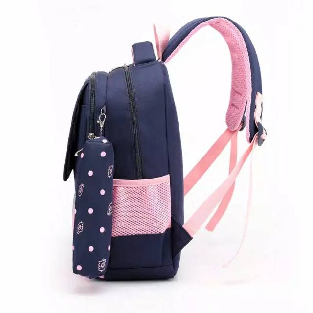 Tas Ransel Anak Sekolah Karakter Fashion Kids Backpack Cute Murah Batam Tas Kanvas