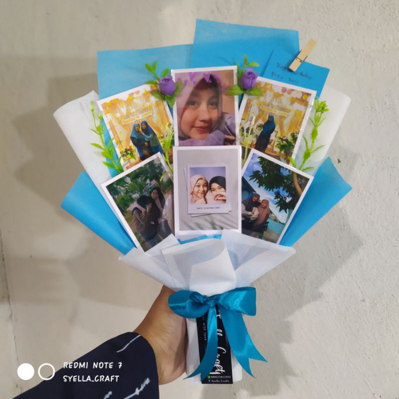 Buket foto polaroid/custom foto