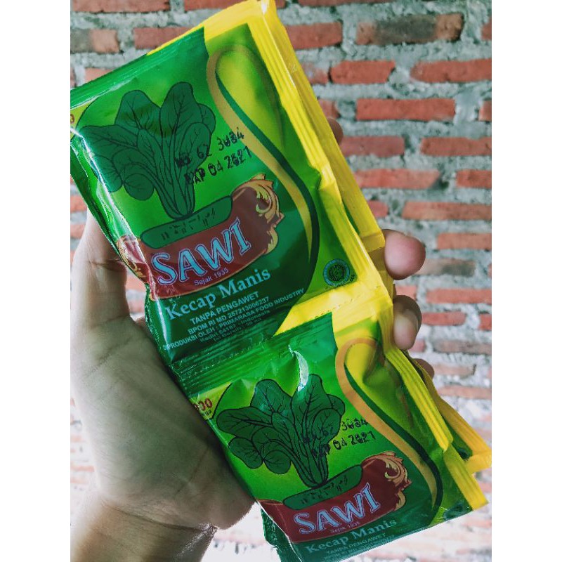 SAWI Kecap Manis Cap Sawi Kemasan Sachet 30mL