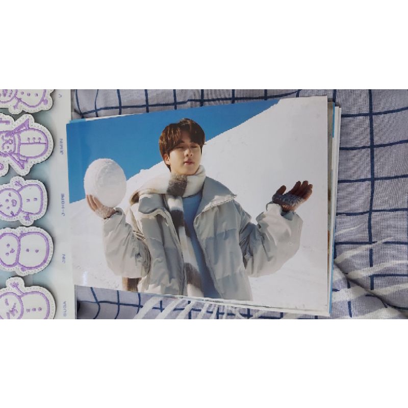 BTS winter package 2021 4x6 photo set