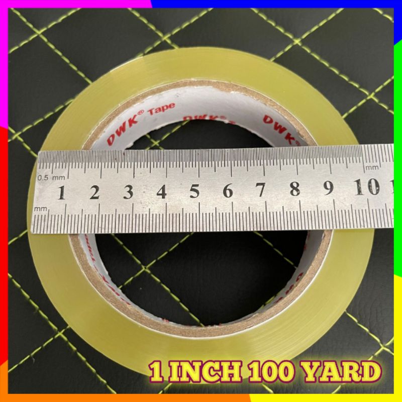 

LAKBAN BENING / ISOLASI 1 INCH X 100 YARD MEREK DWK ORI