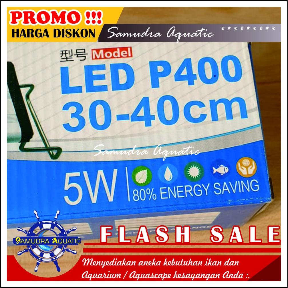 Lampu Aquarium GANTUNG 30-40 cm, Lampu Gantung HEMAT ENERGY, Lampu Aquarium Aquascape (GRATIS Bublewrap)