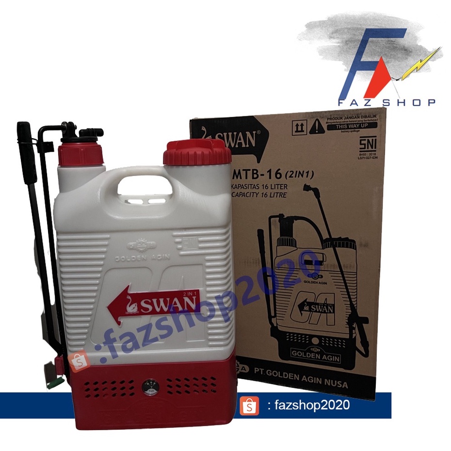 sprayer swan MTB 16 2in1 elektrik dan manual