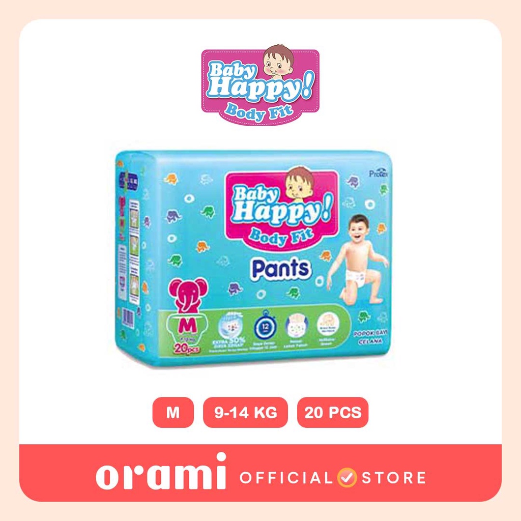 Baby Happy Pants M 20