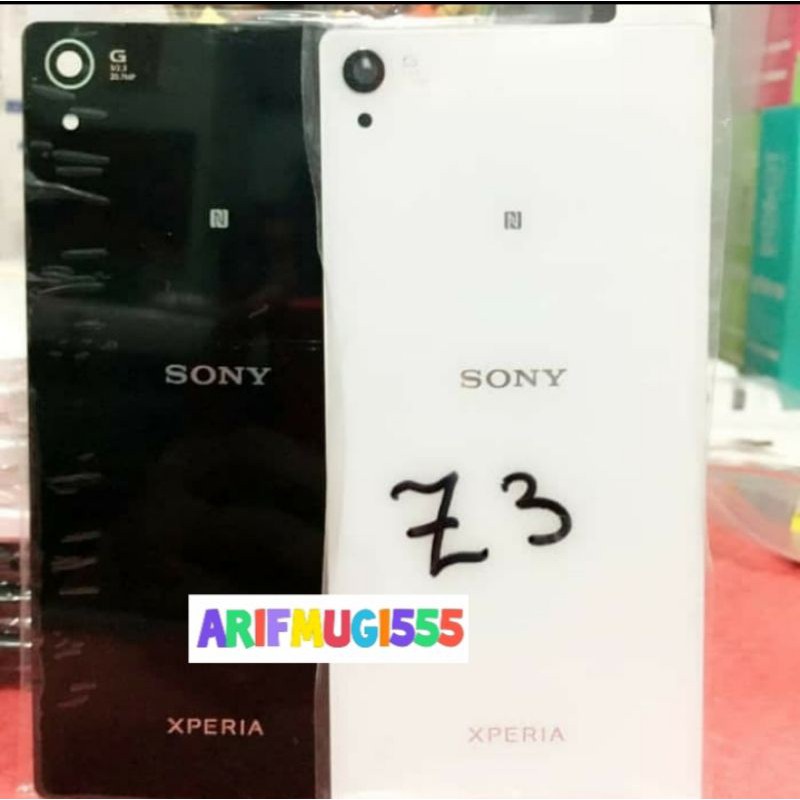 BACKDOOR TUTUP BELAKANG SONY XPERIA Z3 BIG D6603 ORIGINAL