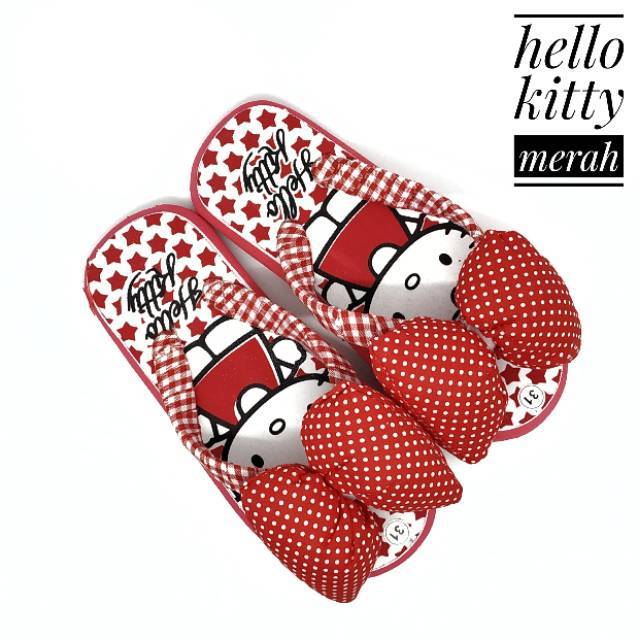 Sandal Pita anak unicorn doraemon hello kitty keroppi size 31-35