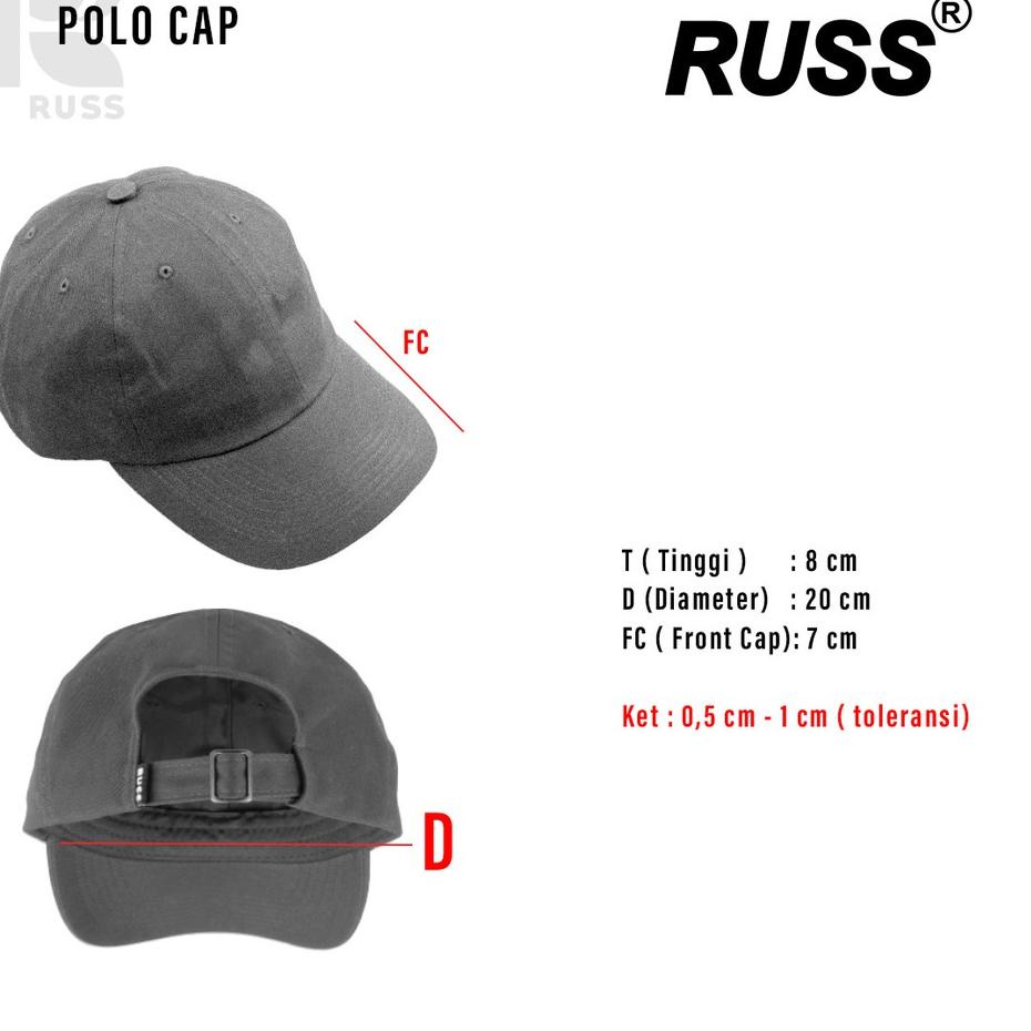 ✽ Russ Cap Rainbow Cap Black ☻